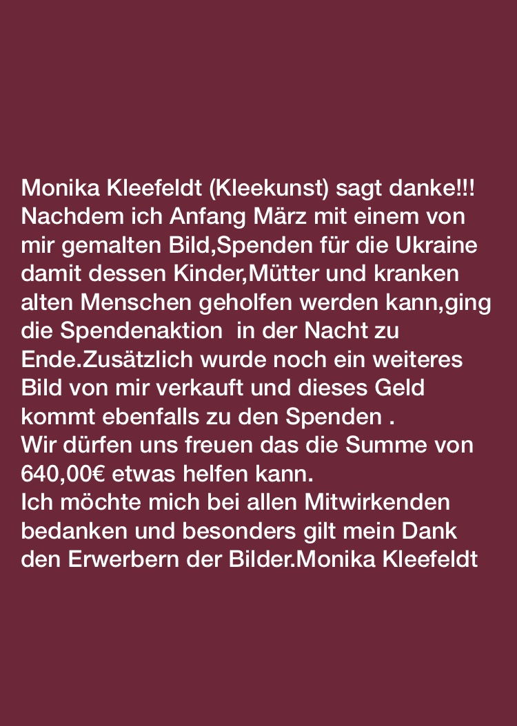 Bild Kriegsflucht Hilfe Versteigerung